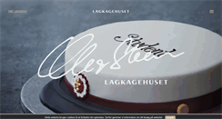 Desktop Screenshot of lagkagehuset.dk
